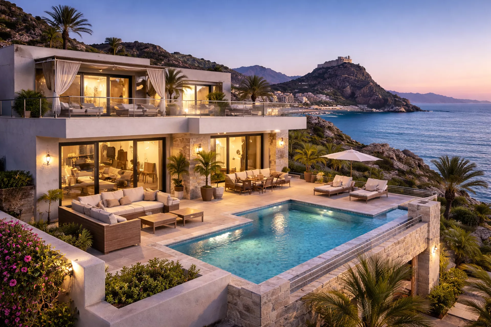 Chalets y villas